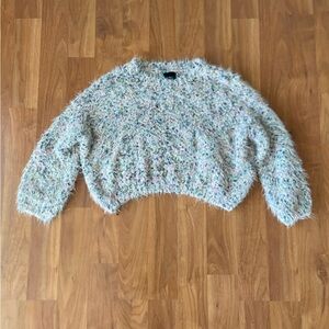 Soft cozy pink sweater